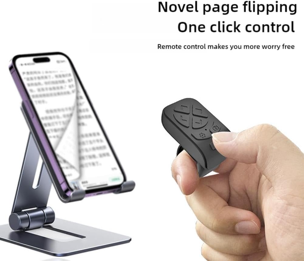 for TIK-Tok Remote Control Ring,Wireless Page Turner,Bluetooth Remote Control Ring Finger Scroller,Finger V1259-DP01-A-3022