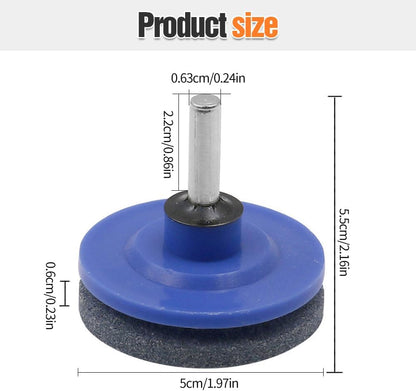 Lawn Mower Blade Sharpener, 3/4/5PCS Lawn Mower Blade Sharpener Tool Kits, Universal Lawnmower Blade V1259-DP01-A-3029