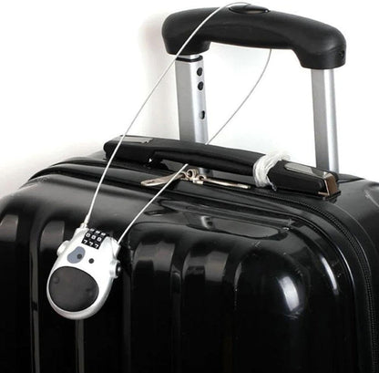 Electric Vehicle Helmet Theft Lock Telescopic Cable Wire 2 Suitcase Steel Luggage U1H7 Lock Code Color Lock V1259-DP01-A-3033