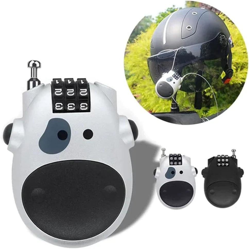 Electric Vehicle Helmet Theft Lock Telescopic Cable Wire 2 Suitcase Steel Luggage U1H7 Lock Code Color Lock V1259-DP01-A-3033