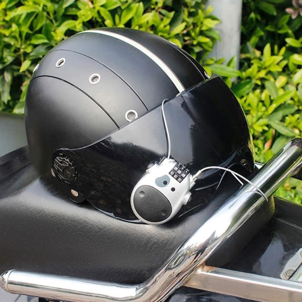 Electric Vehicle Helmet Theft Lock Telescopic Cable Wire 2 Suitcase Steel Luggage U1H7 Lock Code Color Lock V1259-DP01-A-3033