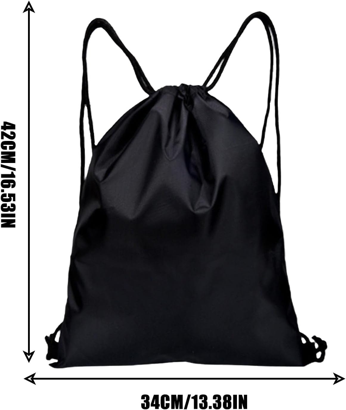 Drawstring Backpack Sports Gym Bag for Women Men,Folding Sport Backpack Drawstring Bag for Home Travel V1259-DP01-A-3039