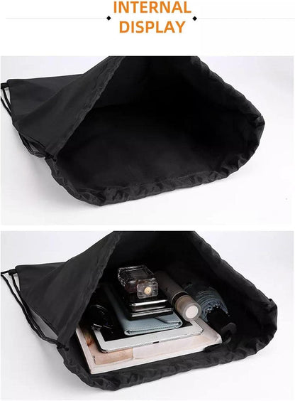 Drawstring Backpack Sports Gym Bag for Women Men,Folding Sport Backpack Drawstring Bag for Home Travel V1259-DP01-A-3039