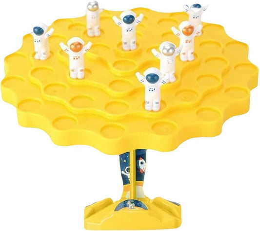 Astronaut Balance Game,Astronaut Balance Counting Toys Children's Desktop Space Puzzle Toy,Early Education V1259-DP01-A-3050