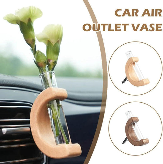 Car Vase Vent Clip, Car Vent Propagation, Mini Car Flower Vase Vent Clip, for air Ornament Auto Charm V1259-DP01-A-3057
