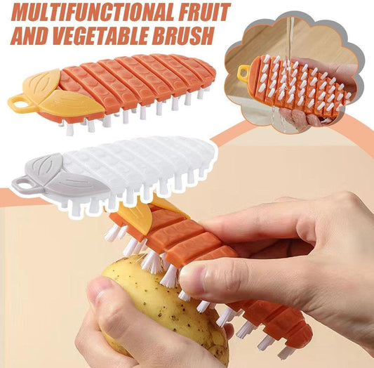 Vegetable Brush,Potato Brush Cleaning Brush,Multiple Fruit Vegetable Cleaning Brush,Vegetable Brush Scrubber V1259-DP01-A-3060