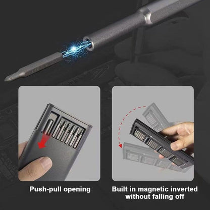24-in-1 Precision Screwdriver Set,Mini Carrying Repair Kit,Precision Screwdriver Set for Phone, Computer, V1259-DP01-A-3062