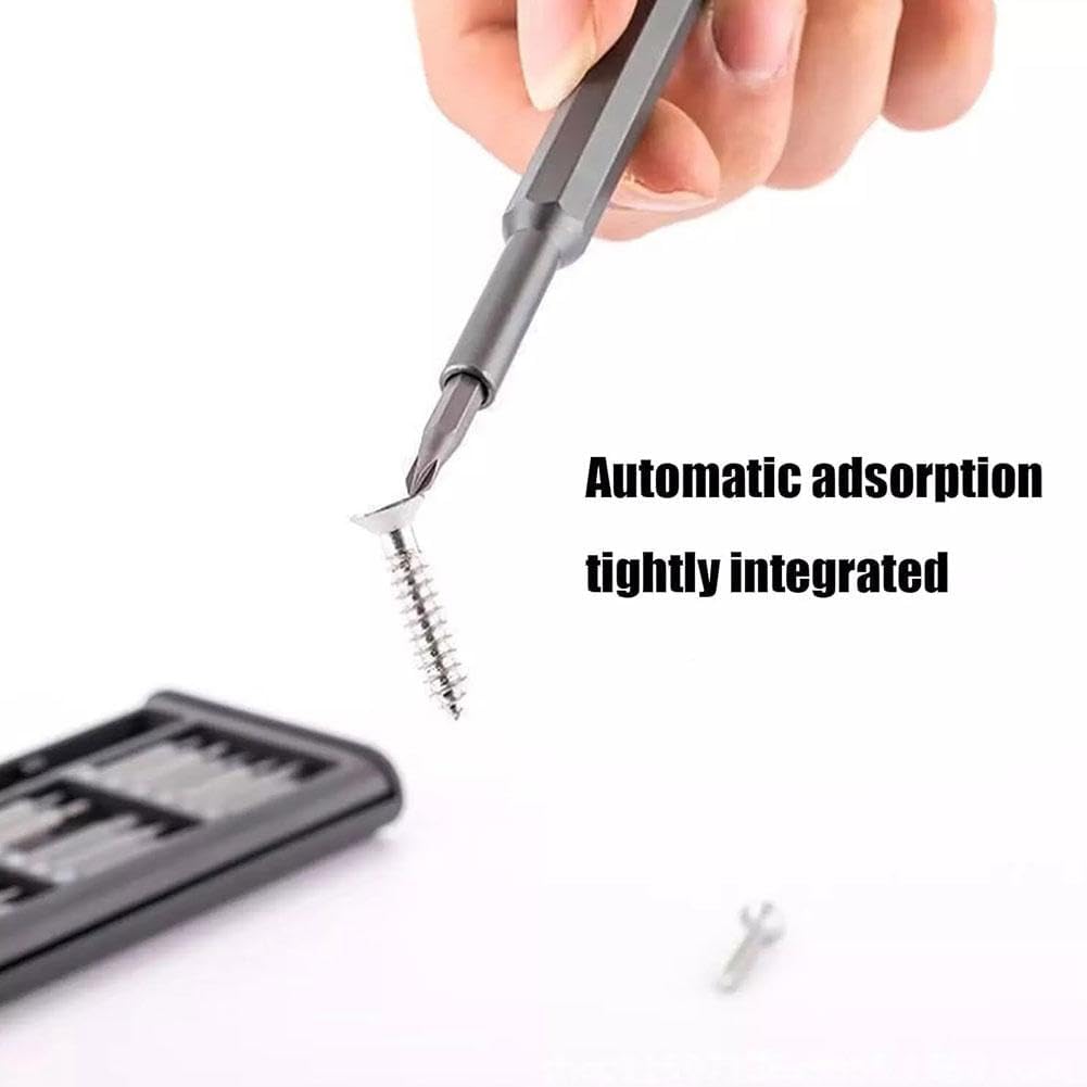 24-in-1 Precision Screwdriver Set,Mini Carrying Repair Kit,Precision Screwdriver Set for Phone, Computer, V1259-DP01-A-3062