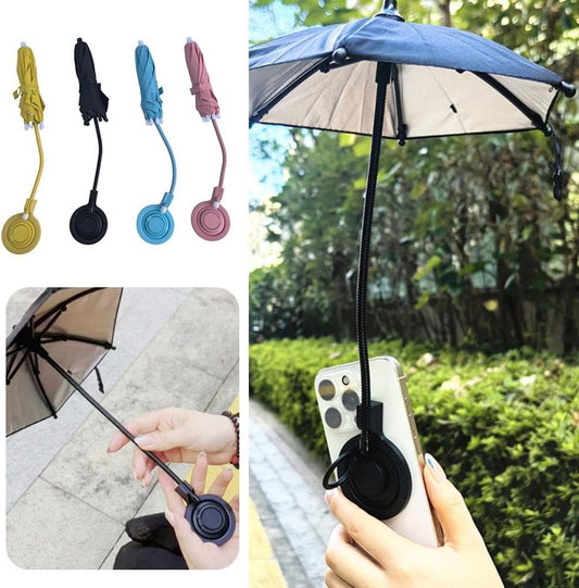 Phone Umbrella for Sun, Adjustable Magnetic Phone Sun Shade Umbrella, Universal Phone Umbrella Sun Blocker V1259-DP01-A-3072