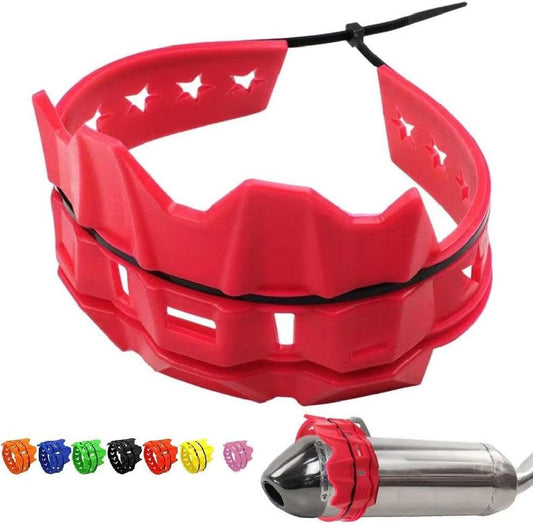 Exhaust Tail Pipe Protector Cover Guard - Automotive Replacement Exhaust Heat Shields, Anti-scalding Ring V1259-DP01-A-3073