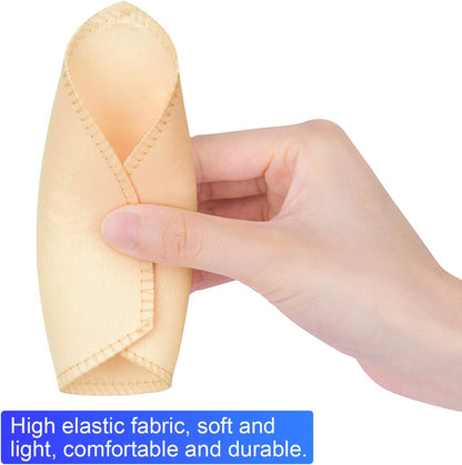 Bra Pads Inserts 6 Pairs, Bra Cups Inserts, Removable Breast Enhancers Inserts for Women (Beige, Black, White) V1259-DP01-A-3084