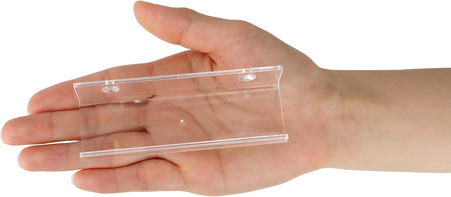 6 Pack Clear Vinyl Record Shelf Wall Mount Acrylic Album Display Holder Storage Hanger CD Floating Shelf for V1259-DP01-A-3092