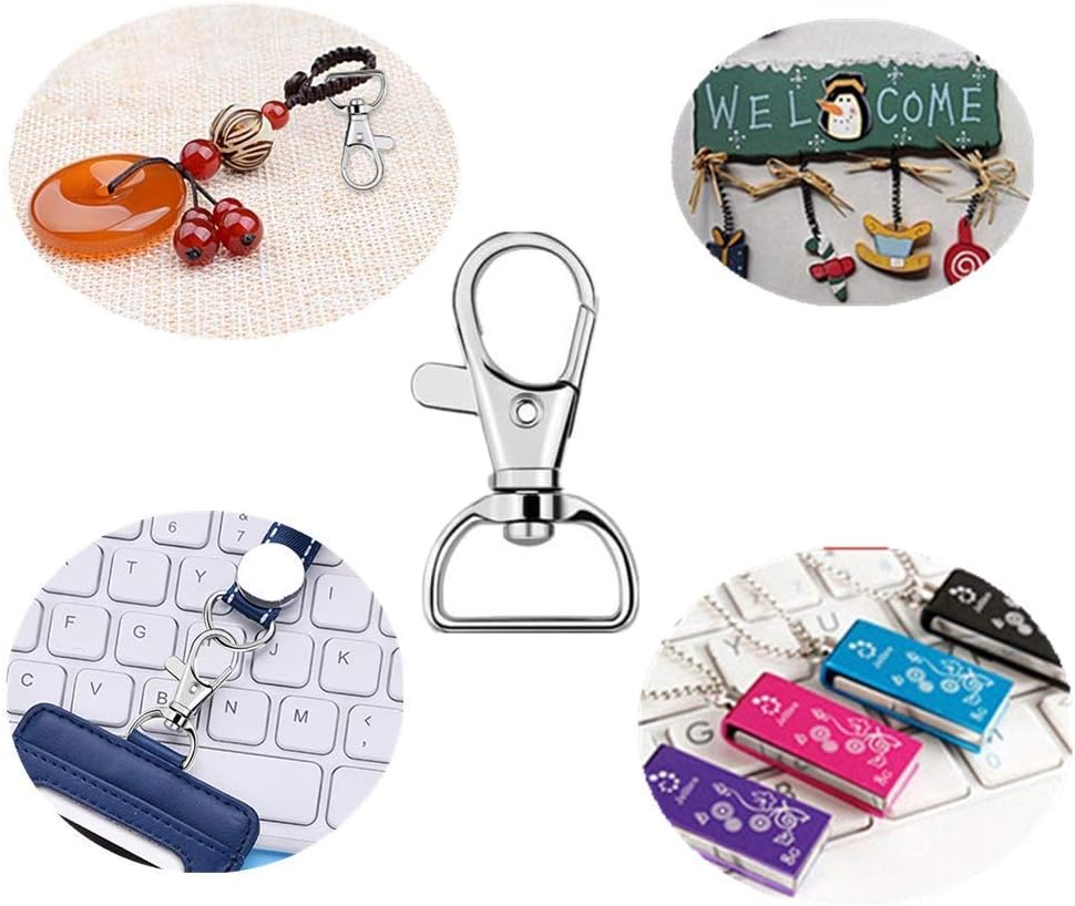 40PCS Swivel Snap Hooks, Premium Lanyard Snap Hook for Lanyard and Sewing Projects (3/4" Inside Width)... V1259-DP01-A-3098