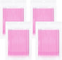 400PCS Micro Brush Disposable Micro Swabs for Eyelash Extension, Nails, Eyeliner(Head Diameter: 2.0mm Pink) V1259-DP01-A-3110
