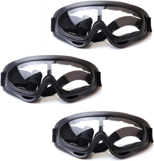 Children's Safety Glasses-3 Pack of Kids Outdoor Game Protective Goggles Safety Goggles Eyewear for Nerf V1259-DP01-A-3117