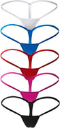 Women's Low Rise Micro Back G-string Thong Panty Underwear V1259-DP01-A-3133