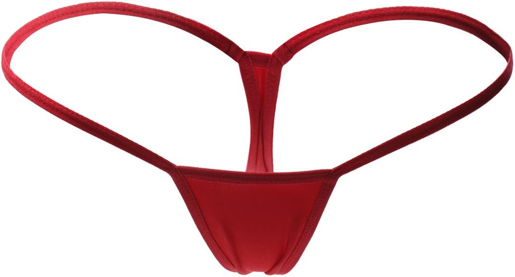 Women's Low Rise Micro Back G-string Thong Panty Underwear V1259-DP01-A-3133
