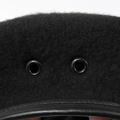 British Military Berets for Men and Women,Wool and Leather Army Beret Hats V1259-DP01-A-3142