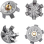 Golf Shoe Spikes Cleat Metal Thread Screw 6mm Dia, 20 Count & 1 Wrench V1259-DP01-A-3160