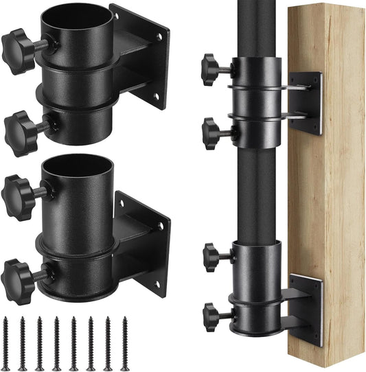 Umbrella Clamp Deck Umbrella Mount Bracket 2PCS Umbrella Clamp I Patio Umbrella Holder,Umbrella Clamp Mount V1259-DP01-A-3188