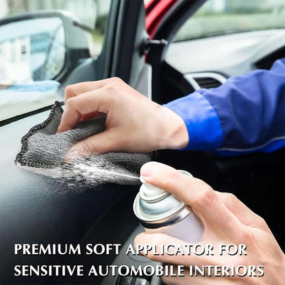 6 PCS Car Interior Cleaning Sponge, Microfiber Scrubbing Pads for Plastic Leather Upholstery, Auto Detailing V1259-DP01-A-3198