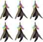 Feather Cat Toy Refill: Fits Da Bird-Handmade Natural Guinea Feather- by V1259-DP01-A-3217