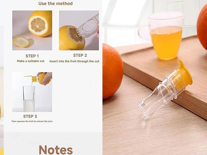 Mini Citrus Press - Handheld Lemon & Lime Juicer with Screw Top Lid, Compact Manual Juice Extractor for V1259-DP01-A-3228