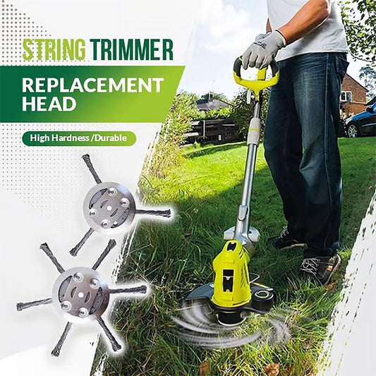 Universal Wire Weed Eater Head,Steel Wire Wheel Grass Trimmer,Steel Wire Weed Eater Head,Rotary Cutter V1259-DP01-A-3234