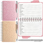 2 Pack Portable Password Notebook, Password Organizer Notebook Elegant Pattern Password Book Keeper with V1259-DP01-A-3236