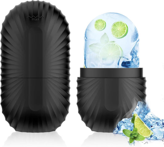 Ice Roller for Face and Eye, Silicone Ice Facial Roller Ice Holder, Face Ice Mold Skin Care, Face Icers V1259-DP01-A-3274