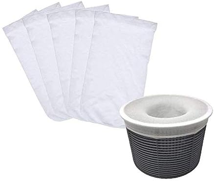 20 Pack Pool Skimmer Socks Fine Mesh Pool Socks fit for Swimming Pool and Spa Pre-Filter Savers Baskets and V1259-DP01-A-3285