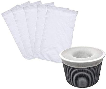 20 Pack Pool Skimmer Socks Fine Mesh Pool Socks fit for Swimming Pool and Spa Pre-Filter Savers Baskets and V1259-DP01-A-3285