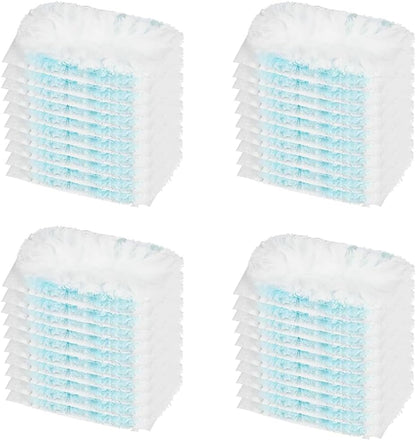 40 Pack Disposable Duster Refills Kit Compatible with Swiffer Dusters 180 Degree Extendable Handle Dusters V1259-DP01-A-3287