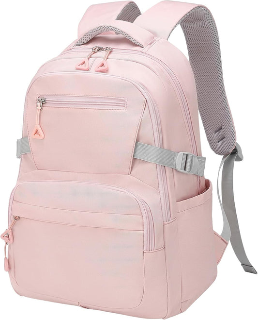 Girls Backpack, Lightweight Aesthetic Bookbag with Anti-Theft Pocket, Laptop Backpack for College and Daily V1259-DP01-A-3297