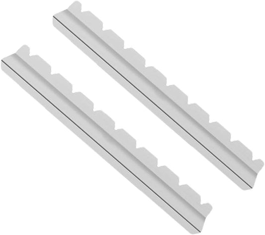 Stainless Steel Kebab Rack for BBQ Skewers, Shish Kabob Grilling Holder, 1 Pair V1259-DP01-A-3302