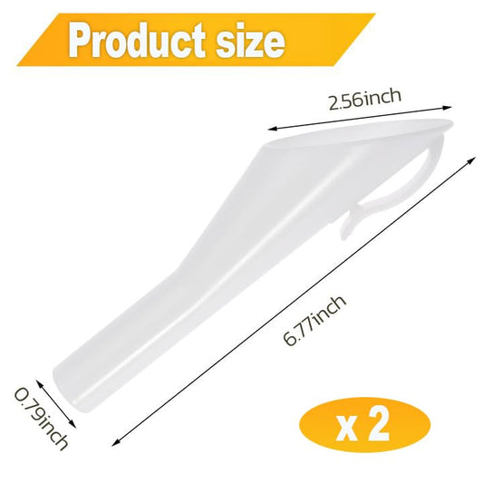 2pcs Ford 8U5Z-17B068-B Fuel Filler Funnel Oil Tool for F150 Funnels, Fuel Fill Funnel Fuel Filler Gas Tank V1259-DP01-A-3307
