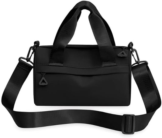 Mini Gym Bag for Women & Men Adjustable Small Duffle Bag with Detachable Strap, Waterproof Gym Tote with Wet V1259-DP01-A-3335