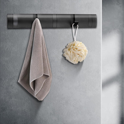 Coat Rack Wall Mount, Heavy Duty Aluminum Coat Hooks, Self-Adhesive Wall Hooks Stylish and Sleek, Coat Hanger V1259-DP01-A-3349