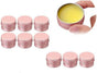 Aluminum Tin Jar With Screw Cap, 9 Pcs Rose Gold Round Containers, Empty Refillable Tin Cans, 60g V1259-DP01-A-3353