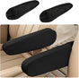 2PC Car Front Seat Armrest Covers,Universal Size Seat Arm Rest Cover,Flat Cloth Fabric Armrest Cover,Car V1259-DP01-A-3373