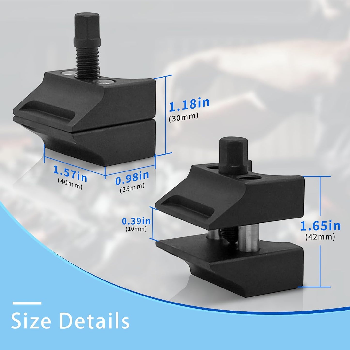 Suspension Strut Spreader Tool, Steering Suspension tools Strut Removal Tool, Double Ended Design Suspension V1259-DP01-A-3380