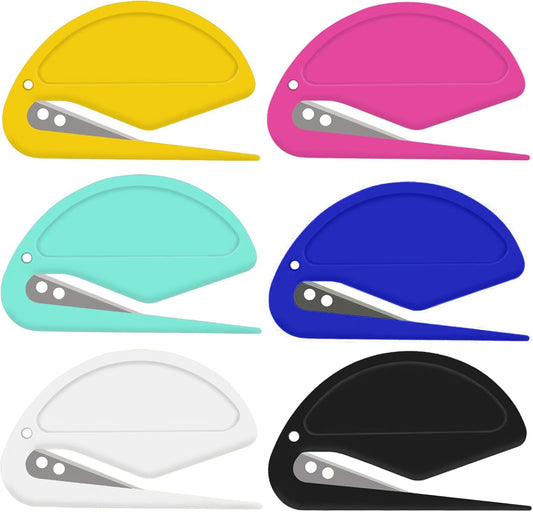Knotting Comb 6Pcs Pet Hair Remover Knot Combs Letter Opener Mail Envelope Wrapping Paper Cutter with Safe V1259-DP01-A-3390