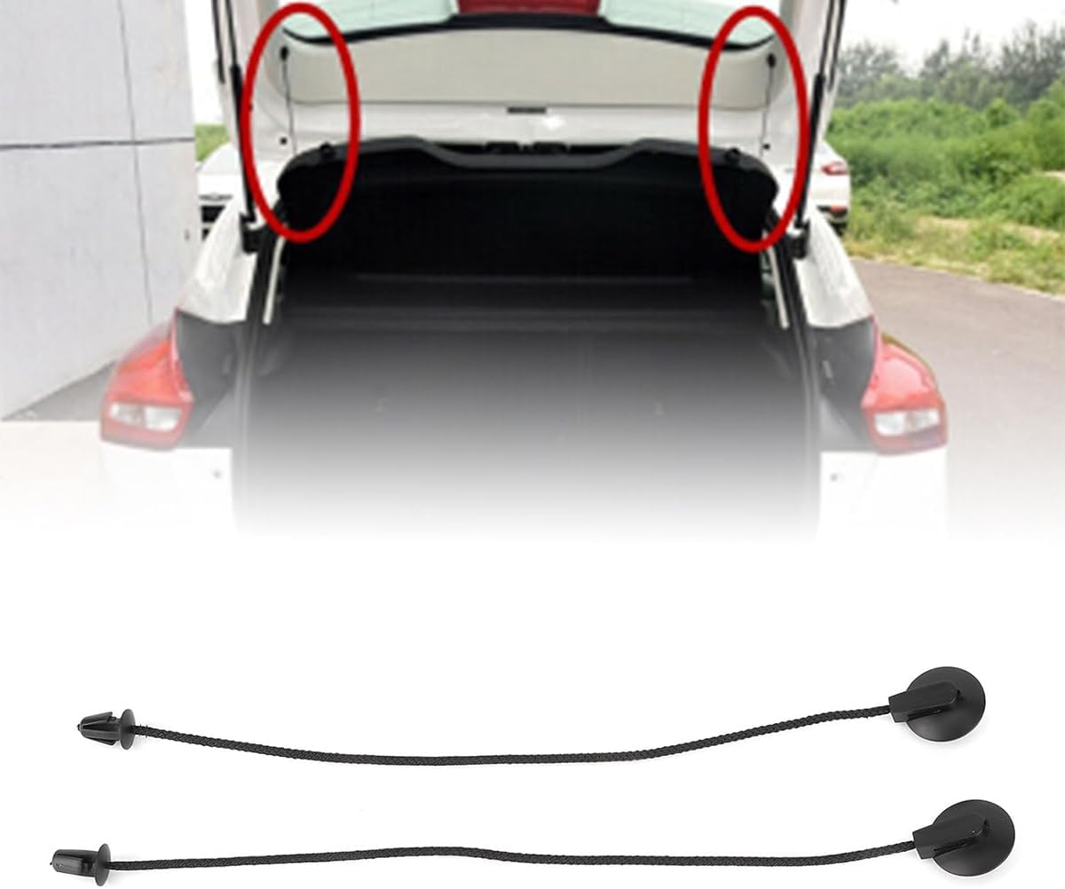 2PCS Parcel Shelf Fixing Cord, Parcel Shelf Fixing Strap, Car Parcel Shelf Cords Rear Parcel Shelf Strings V1259-DP01-A-3450