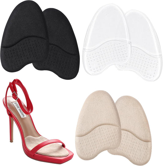 Metatarsal Pads Women, Forefoot Pads for Women,Anti Sliding Foot Pads for Open Toe Shoe, Ball of Foot V1259-DP01-A-3470