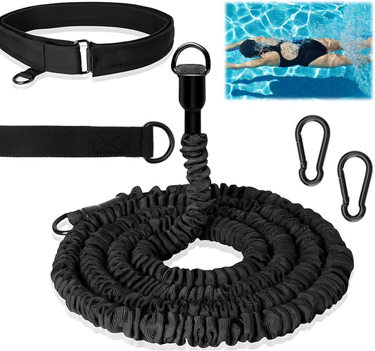 Swimming Belt 2.5-7.5M Adjustable Swimming Resistance Belt Swimming Training Belt Swimming Belt Pool Adults V1259-DP01-A-3491
