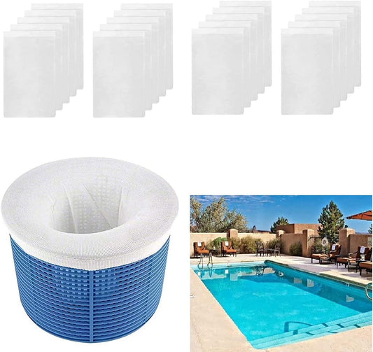 Pool Skimmer Socks, Pool FilterSaver Socks Net, Savers for Filters, Baskets and Skimmers, Ideal Skimmers V1259-DP01-A-3523
