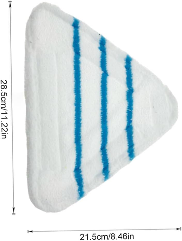 4PCS Washable Microfiber Steam Mop Pads, Replacement Floor Cloths for Steam Cleaners, Reusable Cleaning Pads V1259-DP01-A-3544