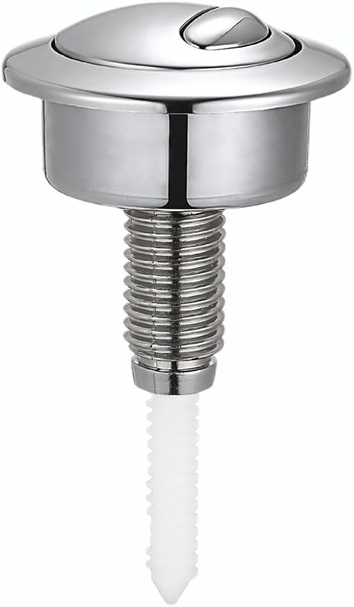 Top Push Button for Toilet Compatible with 49 Flush Valve Durable Replacement Part for Efficient Flushing V1259-DP01-A-3550