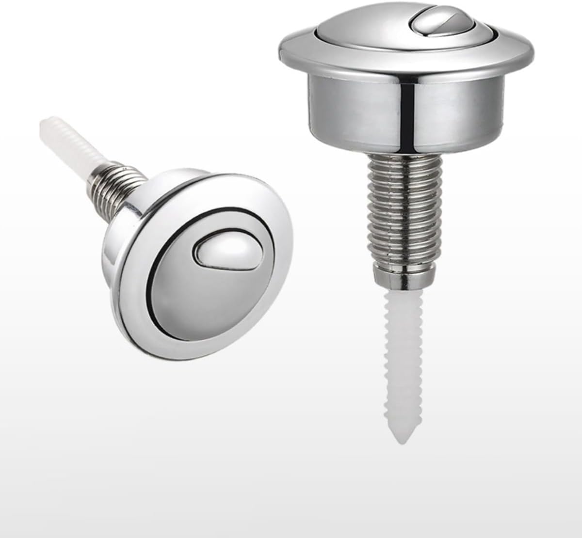 Top Push Button for Toilet Compatible with 49 Flush Valve Durable Replacement Part for Efficient Flushing V1259-DP01-A-3550