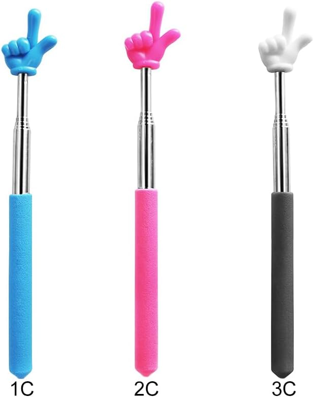 Retractable Reading Pointer Stick for Kids, Teachers, Stretchable, Lightweight, Durable, Classroom V1259-DP01-A-3552